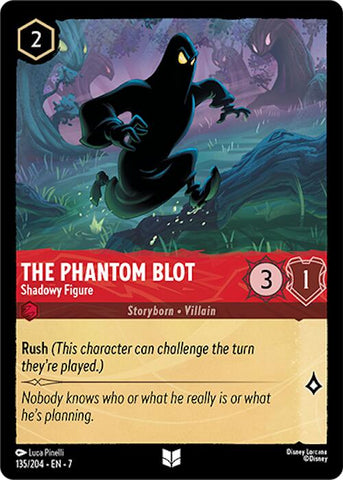 The Phantom Blot - Shadowy Figure (135/204) [Archazia's Island] - Destination Retro