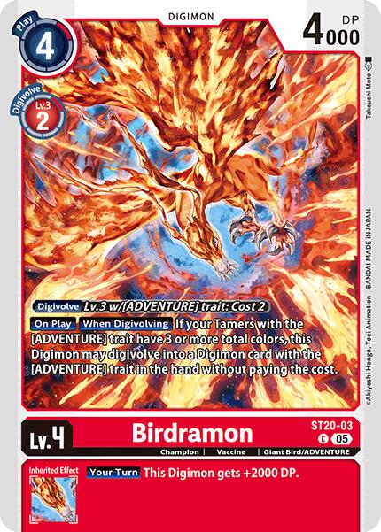 Birdramon [ST20-03] [Starter Deck: Protector of Light] - Destination Retro