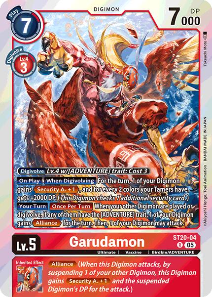 Garudamon [ST20-04] [Starter Deck: Protector of Light] - Destination Retro
