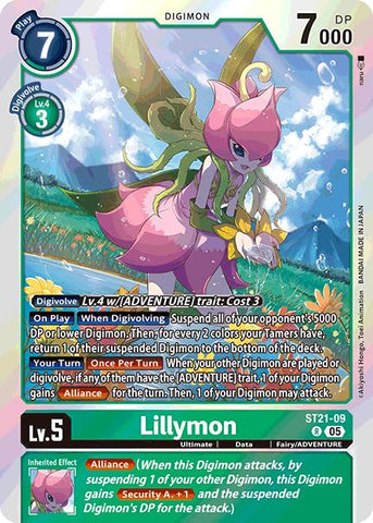 Lillymon [ST21-09] [Starter Deck: Hero of Hope] - Destination Retro