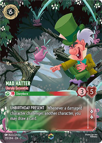 Mad Hatter - Unruly Eccentric (Enchanted) (213/204) [Archazia's Island] - Destination Retro