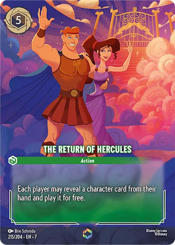 The Return of Hercules (Enchanted) (215/204) [Archazia's Island] - Destination Retro