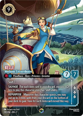Belle - Mechanic Extraordinaire (Enchanted) (217/204) [Archazia's Island] - Destination Retro