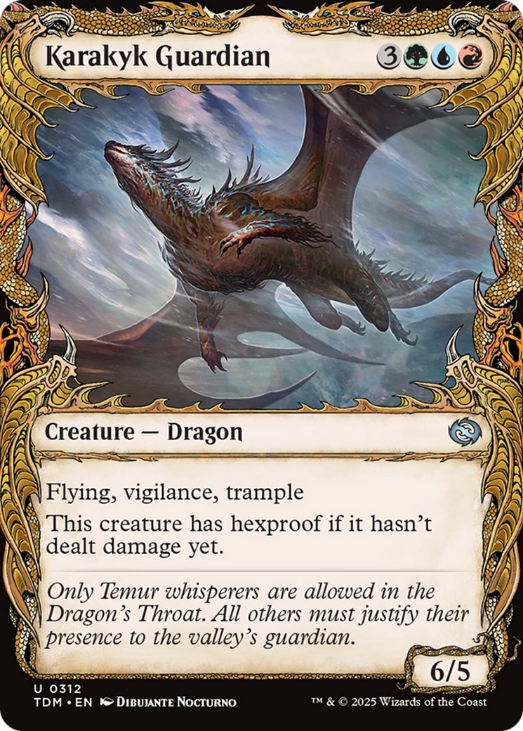Karakyk Guardian (Showcase) [Tarkir: Dragonstorm] - Destination Retro