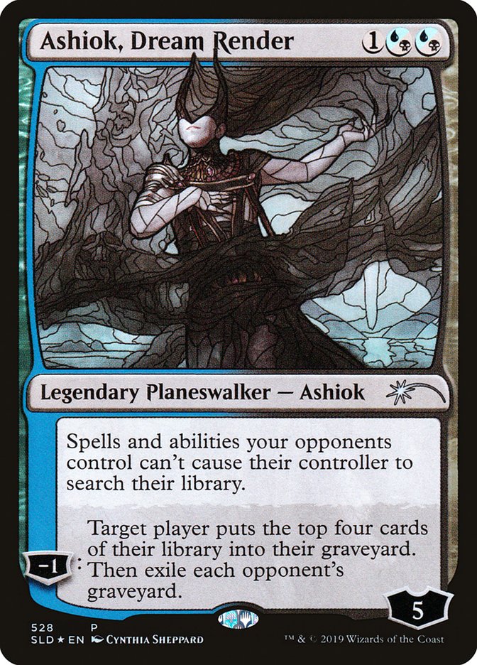 Ashiok, Dream Render (Stained Glass) [Secret Lair Drop Promos] - Destination Retro