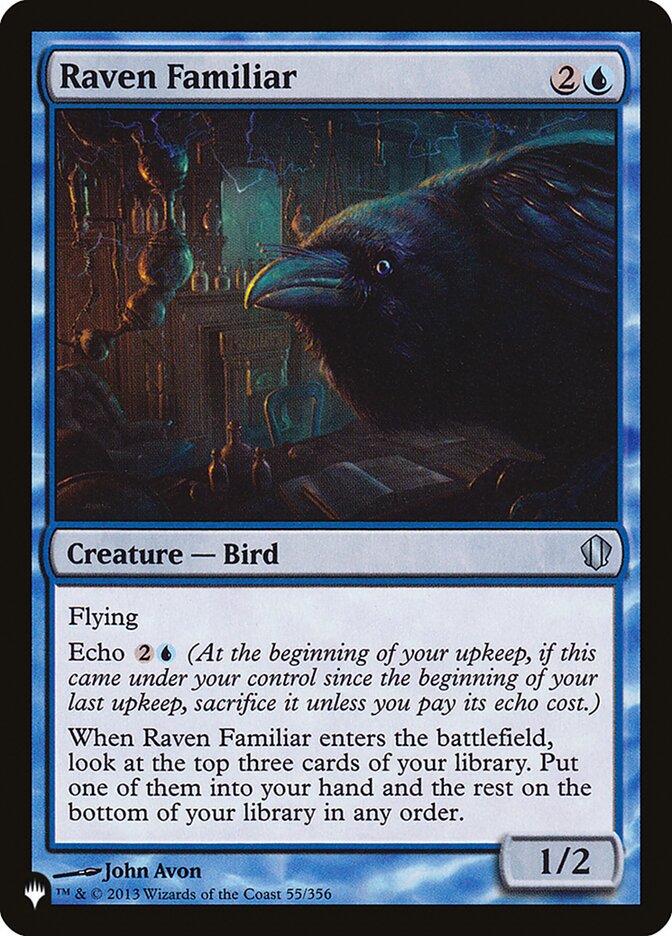 Raven Familiar [The List] - Destination Retro