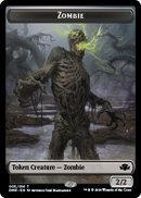Zombie // Saproling Double-Sided Token [Dominaria Remastered Tokens] - Destination Retro