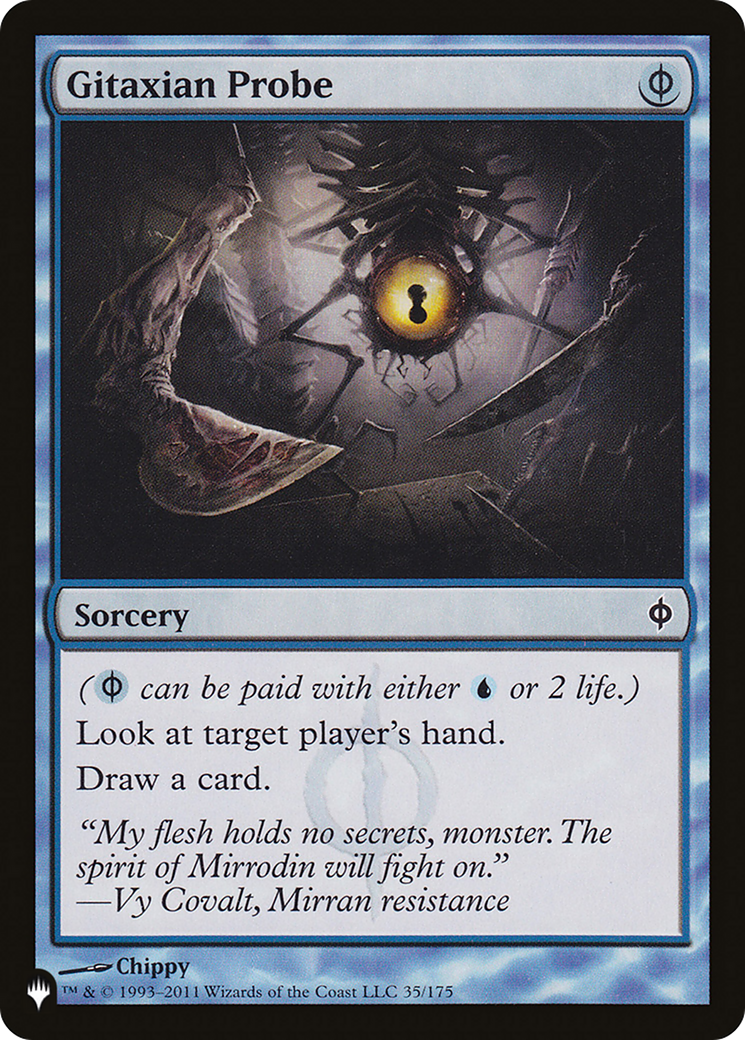 Gitaxian Probe [The List] - Destination Retro