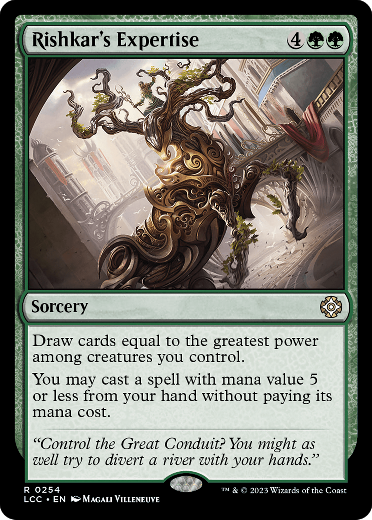 Rishkar's Expertise [The Lost Caverns of Ixalan Commander] - Destination Retro