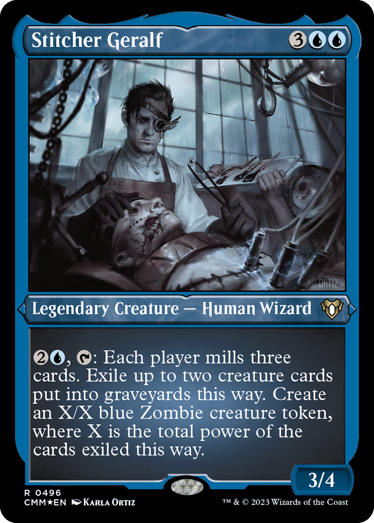 Stitcher Geralf (Foil Etched) [Commander Masters] - Destination Retro