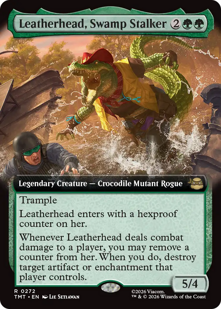 Leatherhead, Swamp Stalker (Extended Art) [Teenage Mutant Ninja Turtles] - Destination Retro
