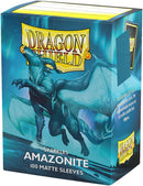 Dragon Shield Matte Sleeve - Amazonite 100ct - Destination Retro