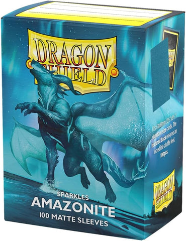 Dragon Shield Matte Sleeve - Amazonite 100ct - Destination Retro