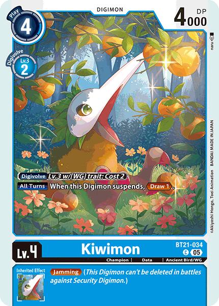 Kiwimon [BT21-034] [World Convergence] - Destination Retro