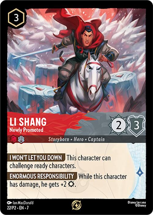 Li Shang - Newly Promoted (22) [Promo Cards] - Destination Retro