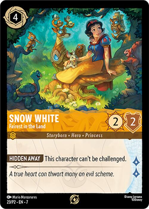 Snow White - Fairest in the Land (23) [Promo Cards] - Destination Retro