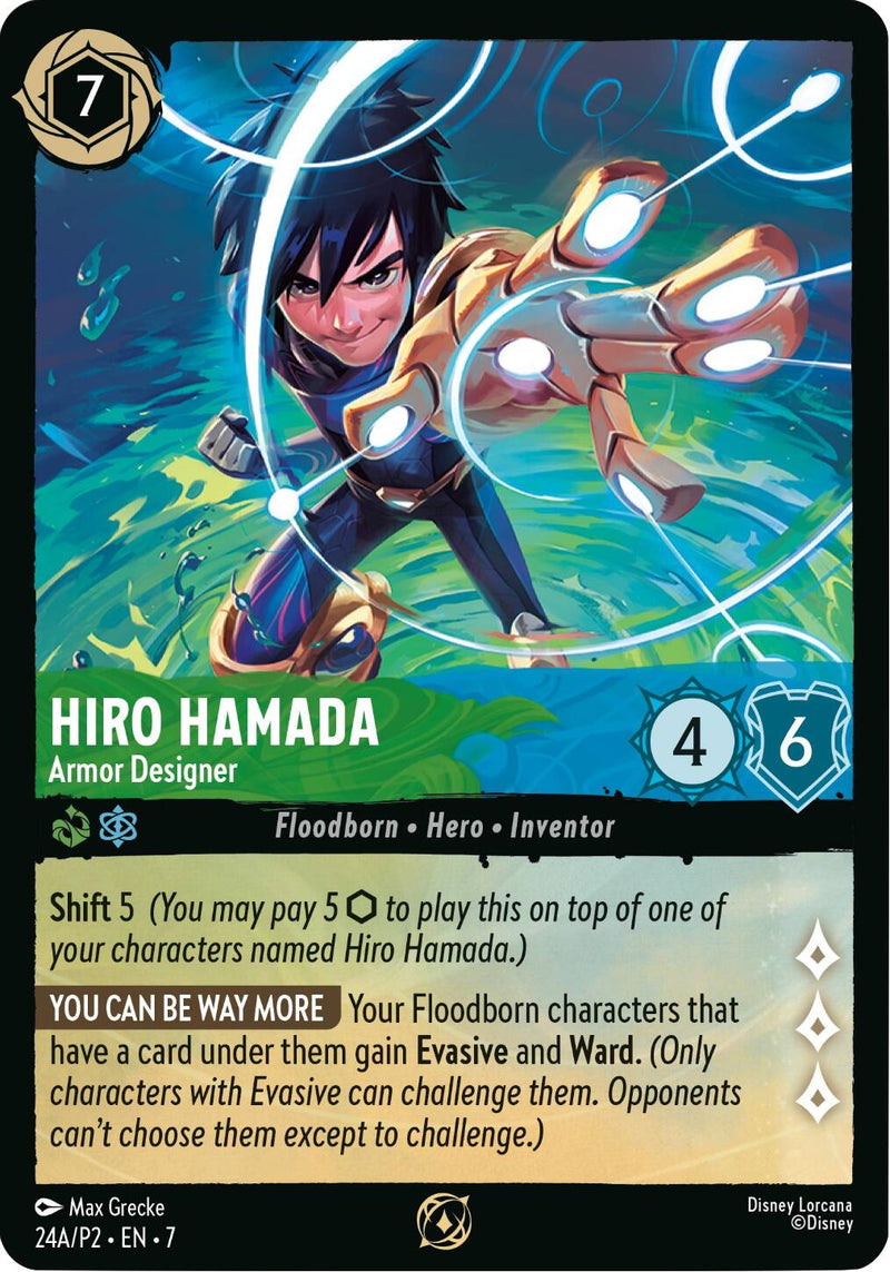 Hiro Hamada - Armor Designer (Store Championship) (Participant) (24) [Promo Cards] - Destination Retro