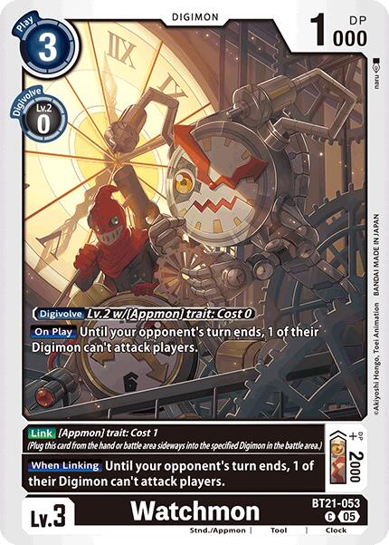 Watchmon [BT21-053] [World Convergence] - Destination Retro