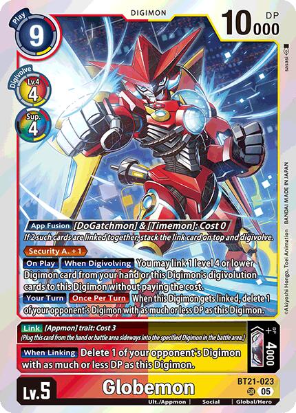 Globemon [BT21-023] [World Convergence] - Destination Retro