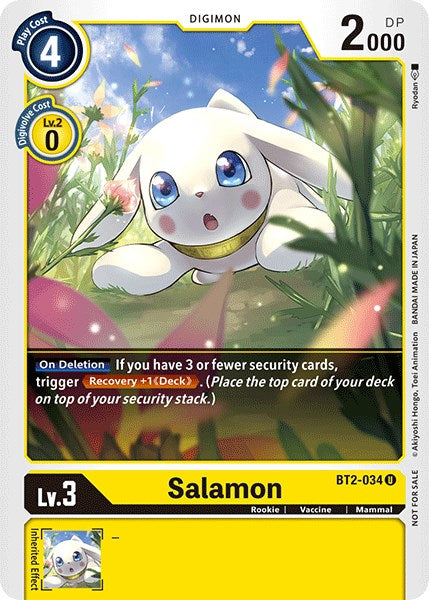 Salamon [BT2-034] (Official Tournament Pack Vol.3) [Release Special Booster Promos] - Destination Retro