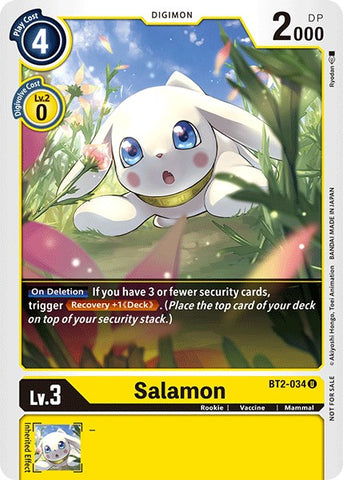 Salamon [BT2-034] (Official Tournament Pack Vol.3) [Release Special Booster Promos] - Destination Retro