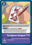 The Digimon I Designed [BT21-100] [World Convergence] - Destination Retro