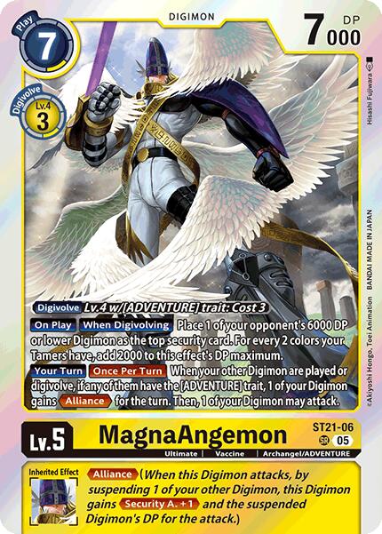 MagnaAngemon [ST21-06] [Starter Deck: Hero of Hope] - Destination Retro