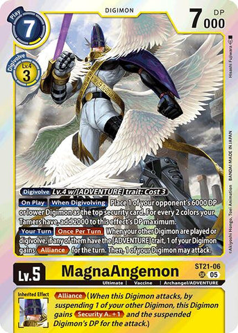 MagnaAngemon [ST21-06] [Starter Deck: Hero of Hope] - Destination Retro