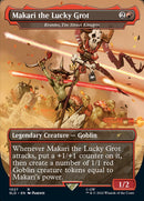 Makari the Lucky Grot - Krenko, Tin Street Kingpin (Borderless) [Secret Lair Drop Series] - Destination Retro