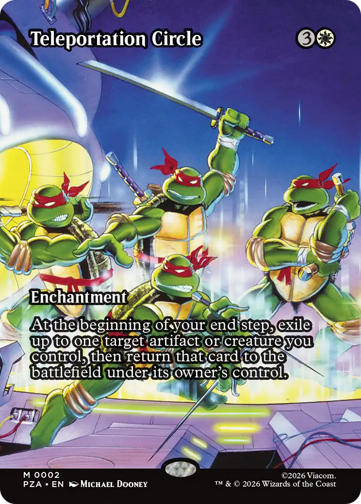 Teleportation Circle (Borderless) [Teenage Mutant Ninja Turtles Eternal-Legal] - Destination Retro