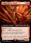 Sabin, Master Monk (Extended Art) [FINAL FANTASY Commander] - Destination Retro