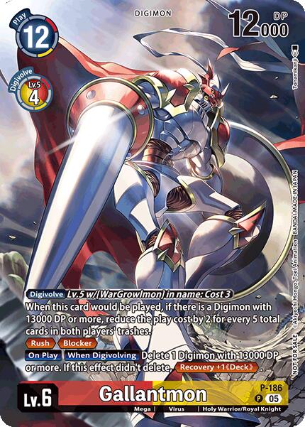 Gallantmon [P-186] (BT-21: Illustration Celebration Pack) [World Convergence] - Destination Retro