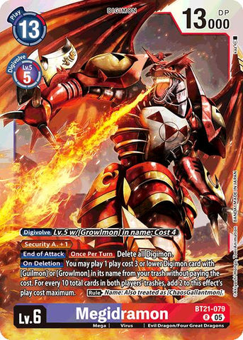 Megidramon [BT21-079] [World Convergence] - Destination Retro