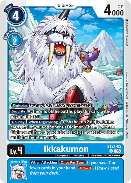 Ikkakumon [ST21-03] [Starter Deck: Hero of Hope] - Destination Retro