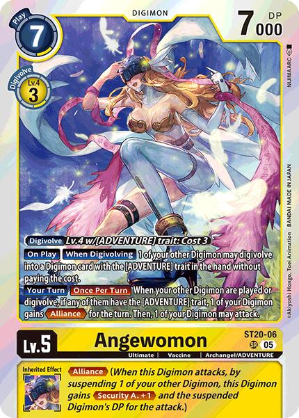 Angewomon [ST20-06] [Starter Deck: Protector of Light] - Destination Retro