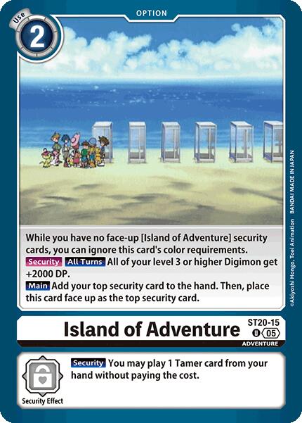 Island of Adventure [ST20-15] [Starter Deck: Protector of Light] - Destination Retro