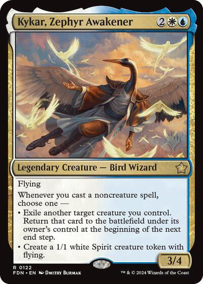 Kykar, Zephyr Awakener (Promo Pack) [Foundations Promos] - Destination Retro
