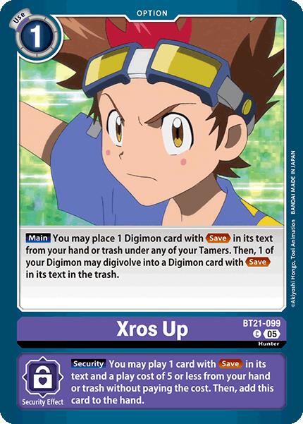Xros Up [BT21-099] [World Convergence] - Destination Retro