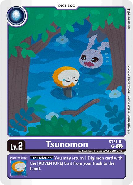 Tsunomon [ST21-01] [Starter Deck: Hero of Hope] - Destination Retro
