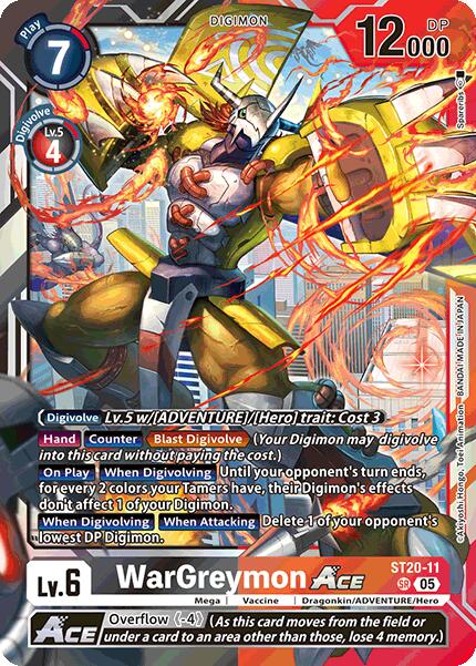 WarGreymon ACE [ST20-11] [Starter Deck: Protector of Light] - Destination Retro