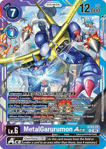 MetalGarurumon ACE [ST21-11] [Starter Deck: Hero of Hope] - Destination Retro