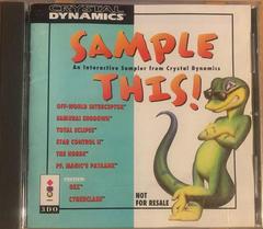 Sample This [Not for Resale] - 3DO - Destination Retro