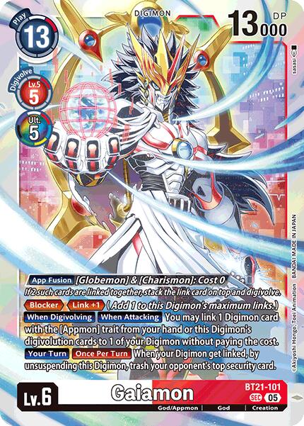 Gaiamon [BT21-101] [World Convergence] - Destination Retro
