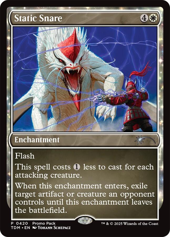 Static Snare (Promo Pack) [Tarkir: Dragonstorm Promos] - Destination Retro