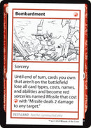 Bombardment (2021 Edition) [Mystery Booster Playtest Cards] - Destination Retro
