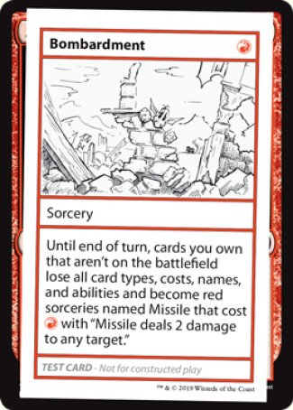 Bombardment (2021 Edition) [Mystery Booster Playtest Cards] - Destination Retro