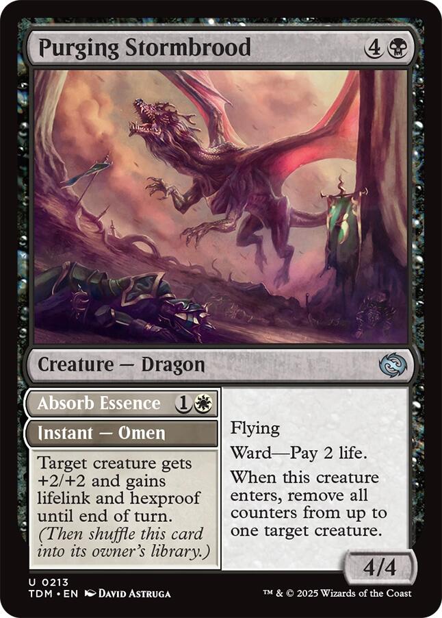 Purging Stormbrood [Tarkir: Dragonstorm] - Destination Retro