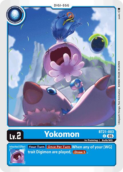 Yokomon [BT21-003] [World Convergence] - Destination Retro