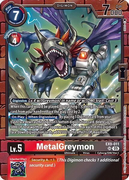 MetalGreymon [EX9-011] [Versus Monsters] - Destination Retro