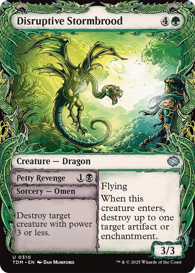 Disruptive Stormbrood (Showcase) [Tarkir: Dragonstorm] - Destination Retro